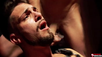 Preview 4 of Reshma Nude Videos - FistingFerno.com - OMG! Rod inserted in Liam Skye&#039_s cock! That looks so fucking painful! Devin Franco and Tristan Hunter are true masters when it comes to CBT!
