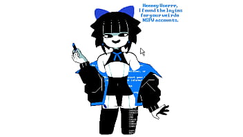 Preview 2 of Muslim Ldki Sex Hanymon - Windows virus gets forcibly edited (original artist: Dizzyspells)