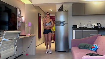 Preview 1 of Mistress Vixen Horse - Casal fitness chega em casa no tezao e metem gostoso.