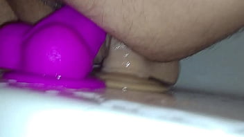 Preview 2 of Girls Hostal Hidden Cam India - Riding Two Dildos