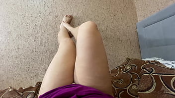 Preview 1 of Analized Daughter - Filming how I masturbate in POV