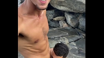 Preview 1 of Sani Leon Ki Bahan - Fudendo nas pedras de Abrico - RJ