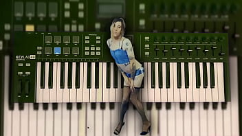 Preview 3 of Muslim In Public - Country Girl Dancing Music Visualizer