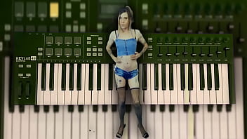 Preview 1 of Muslim In Public - Country Girl Dancing Music Visualizer