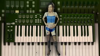 Preview 4 of Muslim In Public - Country Girl Dancing Music Visualizer