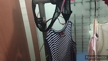 Preview 3 of Telugu Hero Prabhas Xvideos - Ensuciando tanguitas 4 Roomie 2/2 Esta roomie me deja sus calzoncitos y tanguitas limpias para que me la jale pensando en ella