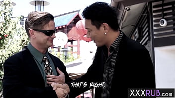 Preview 1 of Rafian Voyeur Sex Tubes - XxxRub.com - Huge tits MILFs Courtney Taylor and Summer Brielle sucking Asian guys dick