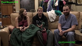Preview 3 of Family Therapy Threesome - Teen Boy Maverick Williams Is Groped &amp_ Humiliated By Dirty Dermatologists Doctor Nova Maverick &amp_ Nurse Stacy Shepard During Routine Dermatology Exam At GuysGoneGyno! - Reup