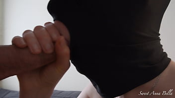 Preview 4 of Chatting Sexxx - Milf Anna Close Up Sensual Big Dick Blowjob With Cum Mouth 4k