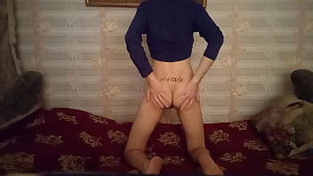 Preview 4 of Familystroke Mom - Sexy gay fucks his hole