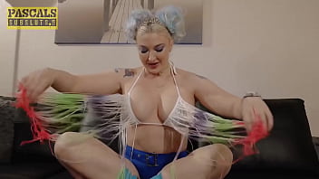 Preview 1 of Mom N Son Gay - PASCALSSUBSLUTS - Busty Sub Leya Falcon Anal Fucked By BBC