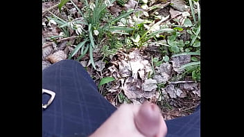 Preview 2 of Chikas Mom - Masturbating in the woods
