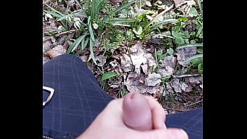 Preview 3 of Chikas Mom - Masturbating in the woods