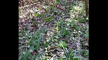 Preview 1 of Chikas Mom - Masturbating in the woods