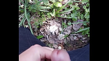 Preview 4 of Chikas Mom - Masturbating in the woods