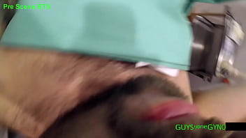 Preview 2 of Kongkek Nenek Tua - Semen Extraction #2 On Doctor Tampa Whos Taken By Nonbinary Medical Perverts To &quot_The Cum Clinic&quot_! FULL Movie GuysGoneGyno! - Reup