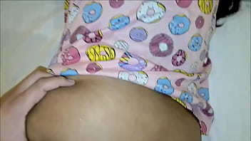 Preview 4 of Eboney Fuck At Gym - mi linda amiga se va a cama y despierta caliente y  llena de leche