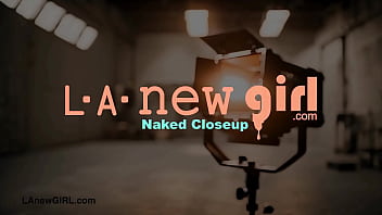 Preview 1 of Teen Girl Double Fuck - Astonishing brunette shows her sexy body