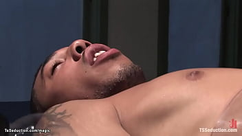Preview 3 of 12 Xnxx Com - Strapped patient fucked by mature TS
