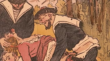Preview 4 of Hard Fuck Busty Milf - vintage erotic drawings