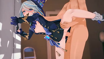 Preview 2 of Sisi Compilation - 【原神】フリーナ　モーション   ダメージボイス