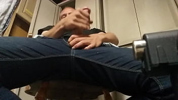 Preview 2 of Wwwxxx Bidio - Playing with my stiff cock until I cum