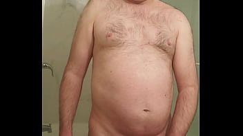 Preview 1 of Plastic Mini Dress - Nude Martin Lavall&eacute_e masturbates,  ejaculates,  and drinks all his sperm with a white cup