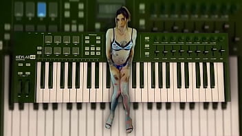 Preview 2 of Nipple Hidden - Bikini Babe Music Visualizer Dance