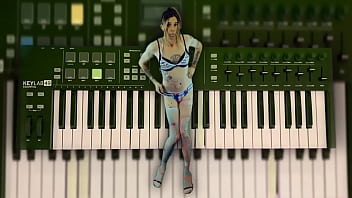 Preview 1 of Nipple Hidden - Bikini Babe Music Visualizer Dance