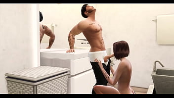 Preview 3 of Super Hit Xnxx Lesban - Brunette Begging Me to Make Her Come Simlish Dzire S2 E1 Sex Scene Only 3D Hentai