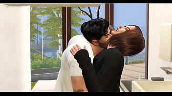 Preview 1 of Super Hit Xnxx Lesban - Brunette Begging Me to Make Her Come Simlish Dzire S2 E1 Sex Scene Only 3D Hentai