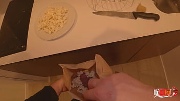 Preview 1 of Rachel Roxx Skyla Nove Office - He Put His Dick In The Popcorn For Sexy Stepmom