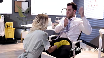 Preview 2 of Siggi Tits - Why they never hire sexy janitors