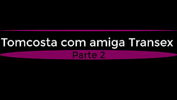 Preview 1 of Hidden Reality Amateur Tape - Tomcosta com a amiga Trans Negra super ativa
