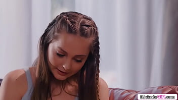 Preview 2 of Alexis Ford Cum Inside - iLickedaGirl.com - Teen babe facesitting busty lesbian bff