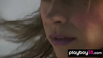 Preview 3 of Grain Poks Xxx Vadieo - Big boobed glamorous babes riding on sand yachts and posing in the desert