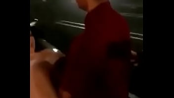 Preview 2 of Glory Hole Dripping Cream Pie - Fucked on car