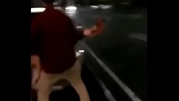 Preview 1 of Glory Hole Dripping Cream Pie - Fucked on car