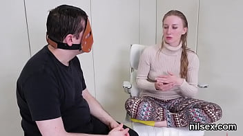 Preview 3 of Dirty Coeds Make Studs Eat Pussy - Wacky sweetie was taken in anus nuthouse for awkward therapy