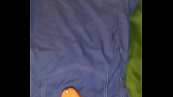 Preview 3 of New All Video - Spraying a nice big cumshot on coveralls