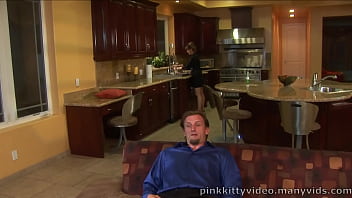 Preview 1 of Chloe Vievria - Blonde Beauty Nikki Benz Sucks His Cock and Enjoys a Pussy Pounding