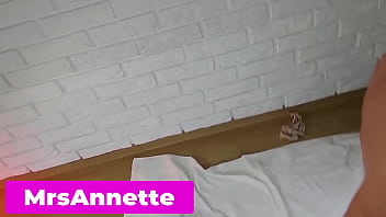 Preview 3 of Peritrs Movi - SLAVE IN A CHASTITY BELT LICKS OUT PUSSY OF THE MISTRESS. A GUY IN A COLLAR LICKS A PUSSY OF A YOUNG GIRL