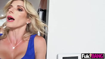 Preview 1 of Kisses And Sex - Cory Chase Milf Fuck Doggy on the Stairs