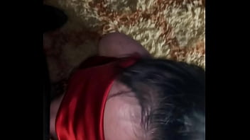 Preview 1 of Bhai Sestar Kiss - Blindfold blowjob fun with Silky