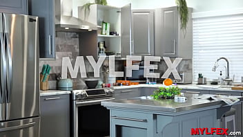 Preview 1 of Movie Korea - Mylfex - Asshole Stepson Shocked his Stepmom with his Cock&#039_s Size