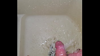 Preview 3 of Mom And Sis Get A Letter Boy Sex - Using the shower to cum