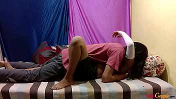 Preview 1 of 10 Year Old Age Girl - Sexy Indian Village Hot Desi Blowjob And Seduced To Have Hot Sex In Full Dirty Hindi With Hard Fucking