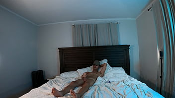 Preview 1 of Iev Xnxx - Jake Grand Jerking Off in Bed Alone