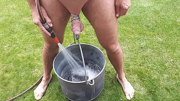 Preview 2 of Patnars Too - Lifting weight on cock and balls