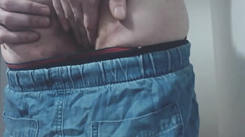 Preview 3 of Mlf Chubby - Crossdressing Teen Spreads His Asshole for You &amp_ Farts!